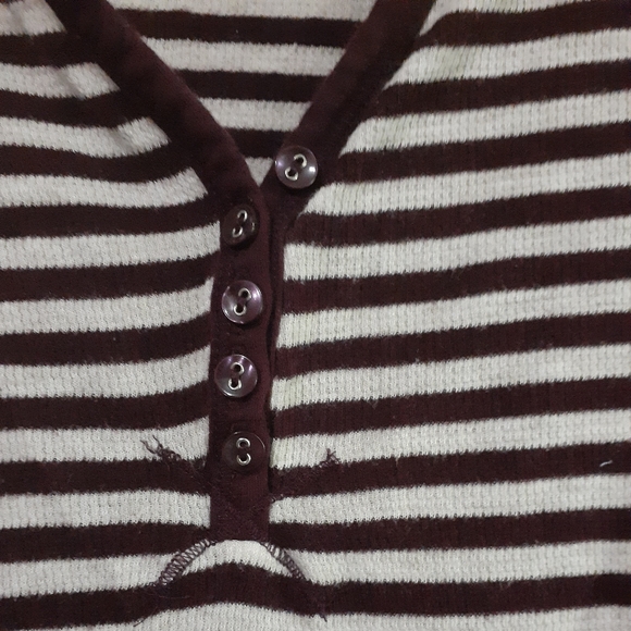 Liz lange maternity shirt long sleeve size small - Picture 3 of 4